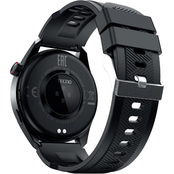 Умные часы Tecno Watch Pro 3 TSP-WP03 (черный)