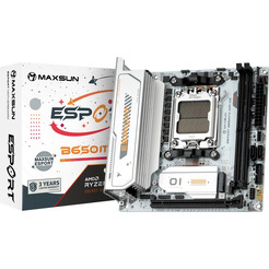 Материнская плата Maxsun MS-eSport B650ITX WIFI Ice