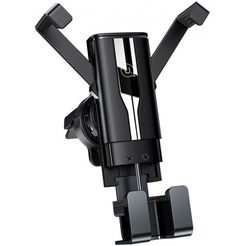 Автомобильный держатель USAMS US-ZJ058 Retractable Gravity ZJ058ZJ01 (черный)