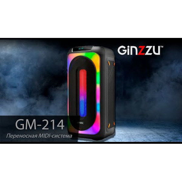 Колонка для вечеринок GINZZU GM-214