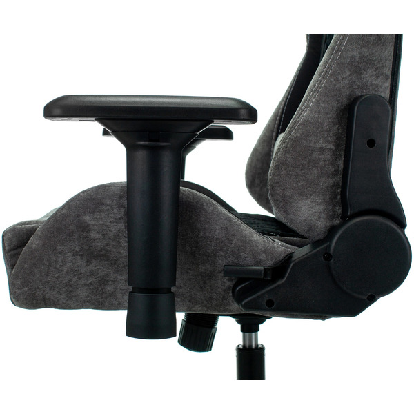 Кресло игровое Бюрократ Zombie VIKING 7 KNIGHT Fabric ткань/экокожа,черный