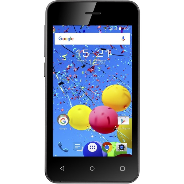 Смартфон FLY Stratus 5 черный FS406