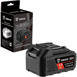 Аккумулятор Deko M-UNV5.0 Extra 081-1020 (20В/5 Ач)