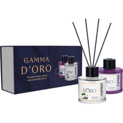 Подарочный набор Gamma D'ORO Хлопок + Черный виноград ( 100 мл х 2)