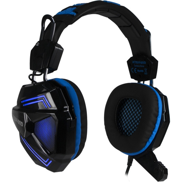 Игровая стереогарнитура Jet.A GHP-300 чёрно-синяя