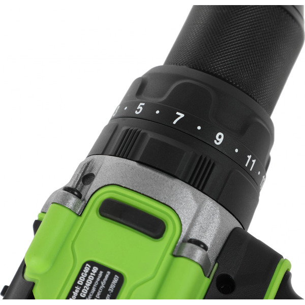 Ударная дрель-шуруповерт Greenworks GD24DD140 3707607 (без АКБ и ЗУ)