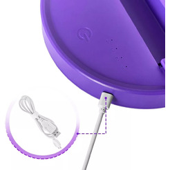 Беспроводной вентилятор Kitfort КТ-412-1 (фиолетовый)