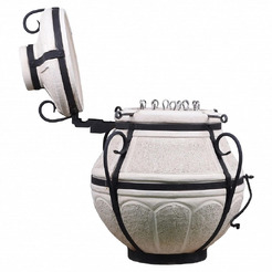 Тандыр Амфора Аладдин Mini ТААЛА (с откидной крышкой)