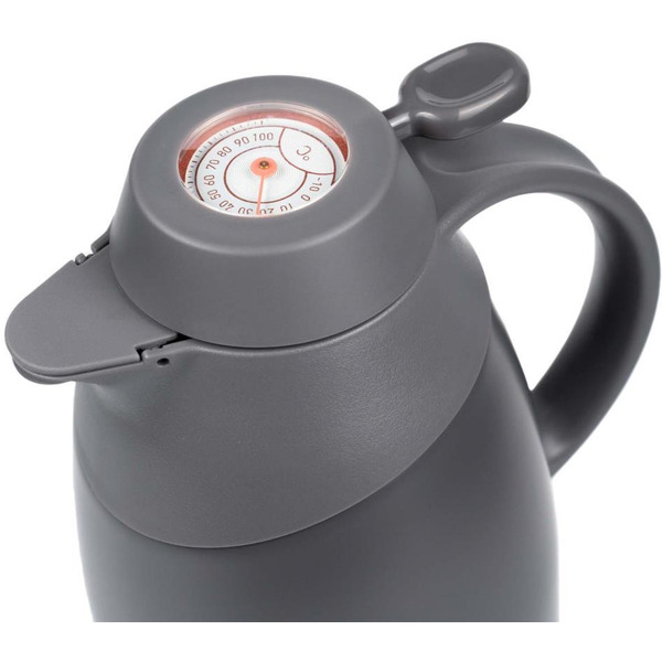 Кувшин-термос с термометром MIKU TH-JG-1500G (серый)