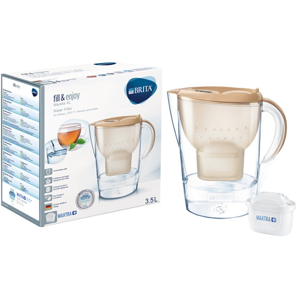 Фильтр для воды BRITA Марелла XL МЕМО МХ+ капучино