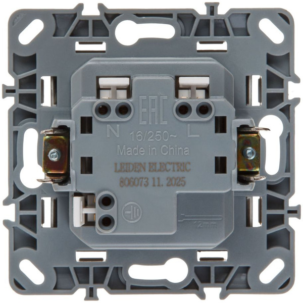Розетка Leiden Electric Steen 806073