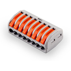 Строительно-монтажные клеммы 8-проводные Feron LD222-418 32423 (5 шт)