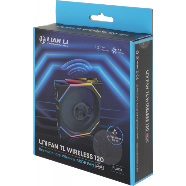 Вентилятор для корпуса Lian Li Uni Fan TL 120 Wireless G99.12TL1W1B.R0