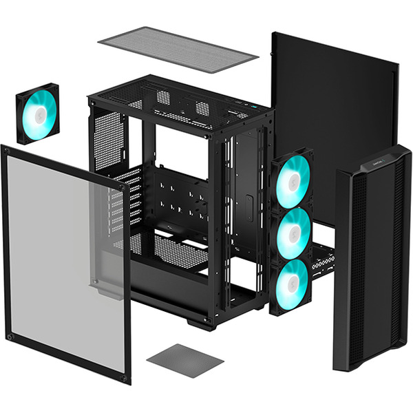 Корпус DeepCool CC560 V2 R-CC560-BKGAA4-G-2