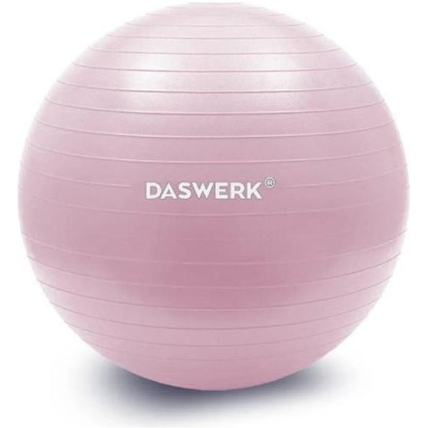 Мяч гимнастический (фитбол) DASWERK 680016 65 см с ручным насосом