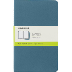 Блокнот Moleskine CAHIER JOURNAL CH023B44 (3 шт, голубой)