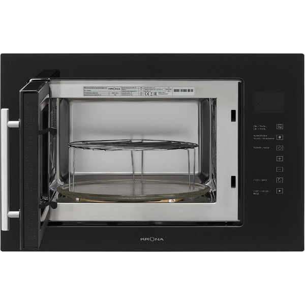 Встраиваемая микроволновая печь Krona Riflesso 60 BL V2