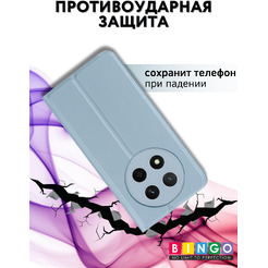 Чехол-книга Bingo Magnetic для HONOR X9c Голубой