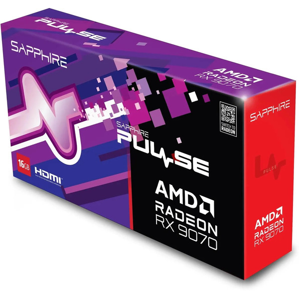 Видеокарта Sapphire Pulse Radeon RX 9070 11349-03-20G