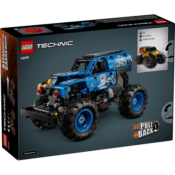 Конструктор Lego Technic Monster Jam Grave Digger Fire and Ice 42219