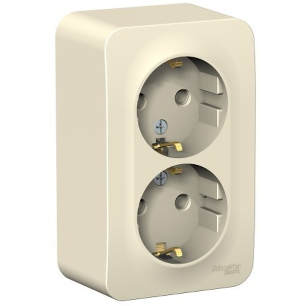 Розетка двойная Systeme Electric BLANCA BLNRA010212