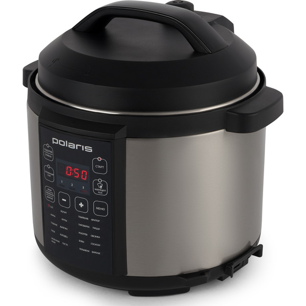 Мультиварка POLARIS PPC 1105AD (черный/сталь)