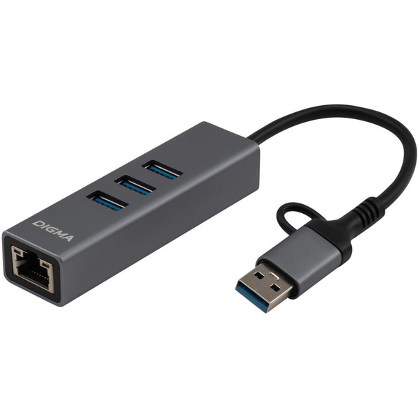 Разветвитель Digma DLA-GEUCH3 USB 3.0