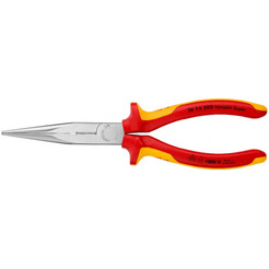 Длинногубцы с режущими кромками Knipex 26 16 200