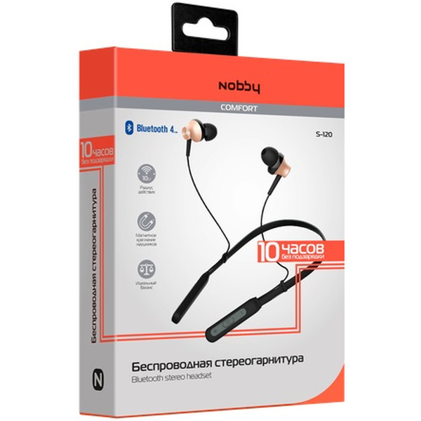 Наушники Nobby Comfort S-120 (NBC-BH-42-82)