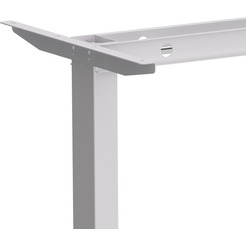 Стол подъемный WellDesk WDE Basic 130x67.5х1.8 (белый/дуб санта-фе винтаж)