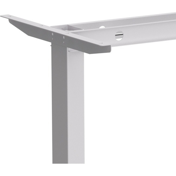 Стол подъемный WellDesk WDE Basic 130x67.5х1.8 (белый/дуб санта-фе винтаж)