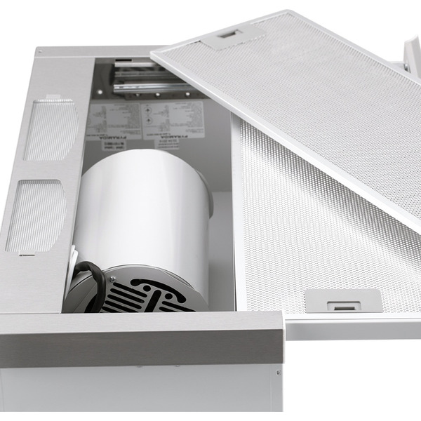 Вытяжка кухонная PYRAMIDA TL GLASS 60 INOX WHITE/N