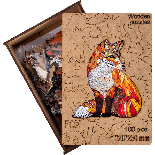 Пазл MASTER WOOD Лиса SWPF