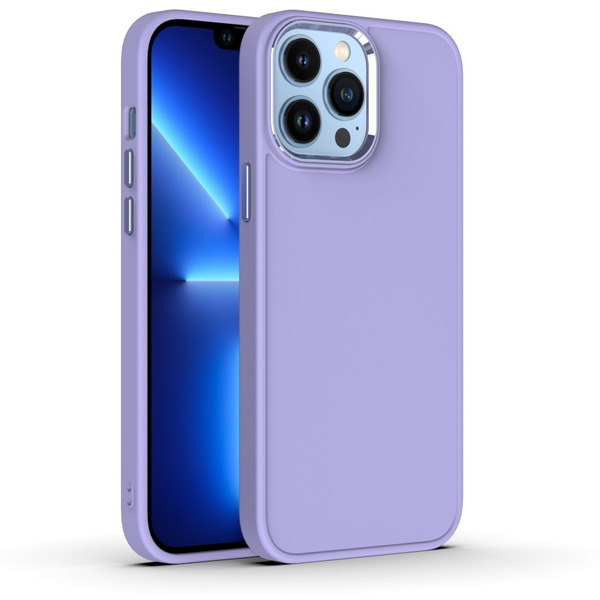 Бампер Bingo Metal для APPLE iPhone 13 Pro Фиолетовый
