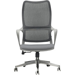 Кресло офисное SITUP LATI-H GREY chrome (сетка Grey / Grey)
