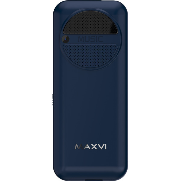Мобильный телефон Maxvi P18i +ЗУ WC-114 (синий)