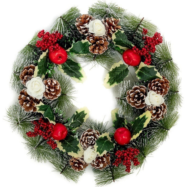 Рождественский венок Ausini VT19-20425