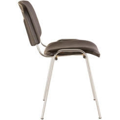 Стул Brabix Iso CF-001 (кожзам, черный)