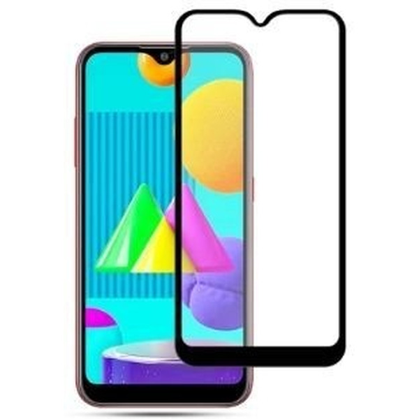 Защитное стекло CASE Full Glue для Samsung Galaxy M01 (черный)