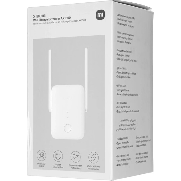 Усилитель Wi-Fi Xiaomi Mi Wi-Fi Range Extender AX1500 RN12 (DVB4515GL)