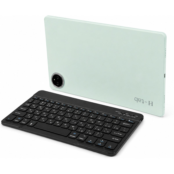 Планшет Horizont H-Tab Crystal 6GB/128GB LTE (с клавиатурой, мятный)