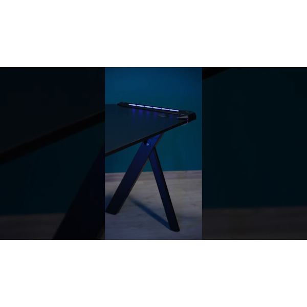 Стол компьютерный игровой EVOLUTION Radiant RGB
