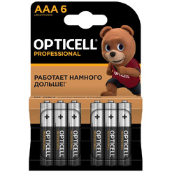Батарейка Opticell Professional AAА (6 шт)