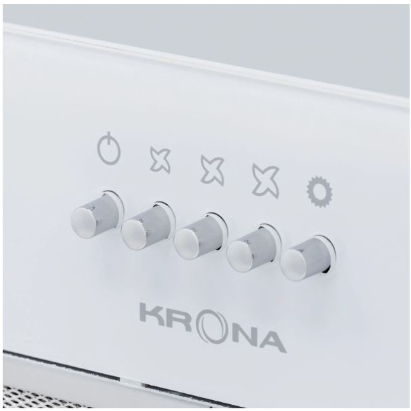 Кухонная вытяжка Krona Sintia 600 PB (белый)