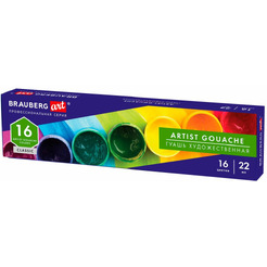 Гуашь художественная BRAUBERG ART CLASSIC 191584
