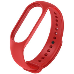 Ремешок Bingo Silicone для XIAOMI Mi Band 5/6/7 Ярко-красный