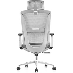 Кресло офисное SITUP APHRODITE A GREY chrome (сетка Grey / Grey)