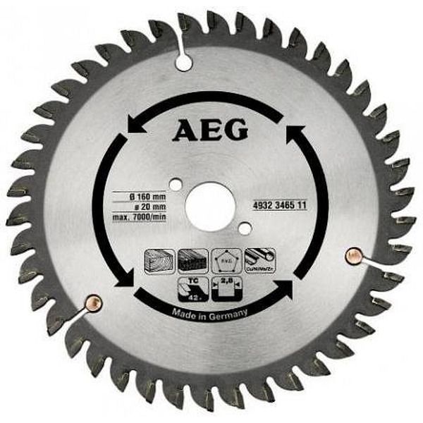 Диск пильный AEG Powertools 4932248233