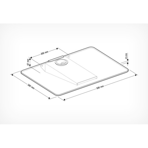 Кронштейн для AV-техники HOLDER DVD-F1001-B