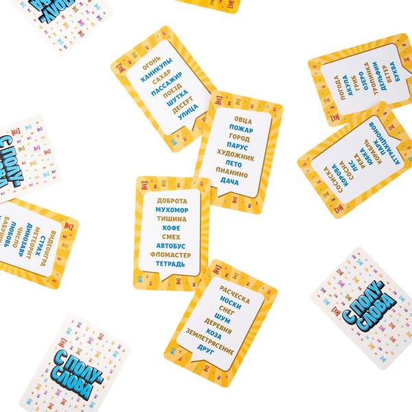 Настольная игра Dream Makers С полуслова.Cards 2413C